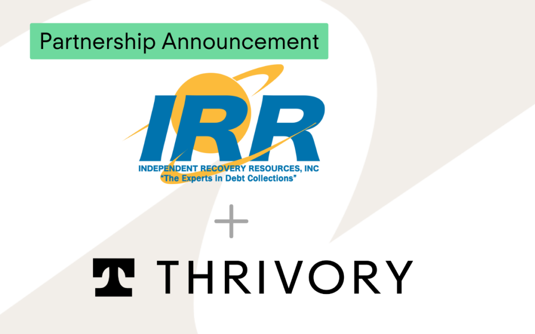 Thrivory and Independent Recovery Resources Announce Partnership to Empower Independent Practices