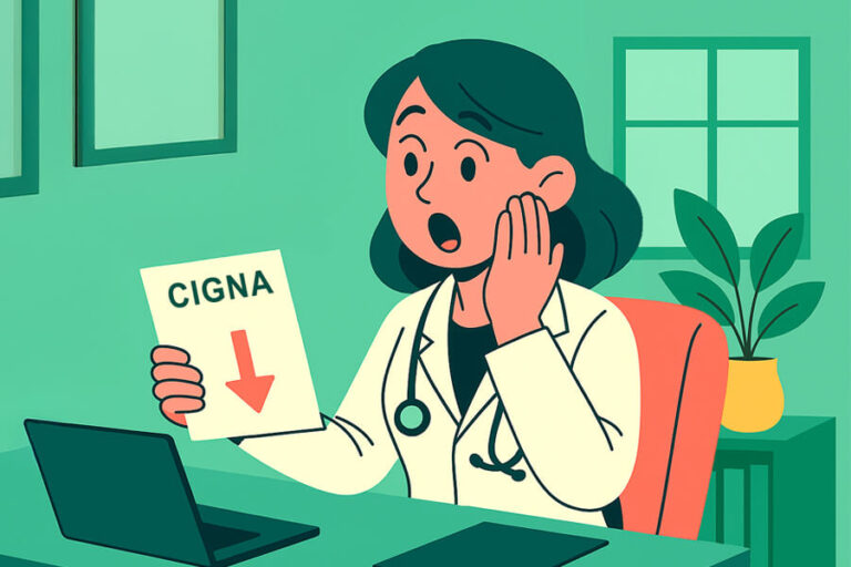 Cigna calls it ‘accuracy.’ Most practices will call it a pay cut.